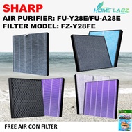 Sharp FU-Y28E FU-A28E FZ-Y28FE Compatible Replacement Filter- Homelabz