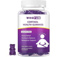 Cortisol Supplement Gummies for Women, Lower Cortisol with Phosphatidylserine Ashwagandha Magnesium,