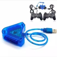 Stik PS2 - Stick PS 2 / Converter USB 1/2 Slot Stik PS2 ke PS3 Accessories Joystick Controller Game