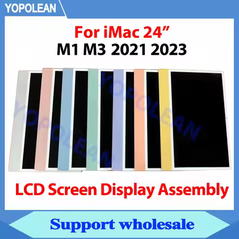 tested LCD Screen Display Assembly For iMac 24" 5K A2438 A2439 A2874 A2873 M1 M3 LM235UH1 SD C1 C2 F