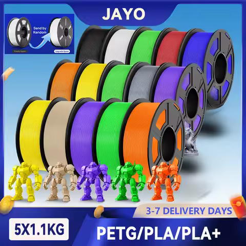 JAYO 5.5KG 3D PETG/PLA/PLA PLUS Printer Filament 1.75mm 100% No Bubble non-toxic 3D Printing Materia