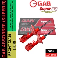 GAB Super R Absorber - FRONT & REAR GAS SWIFT 1.5 ZC21S(RS415)(07-10) SWIFT SPORT 1.6 ZC31S(RS416)(0