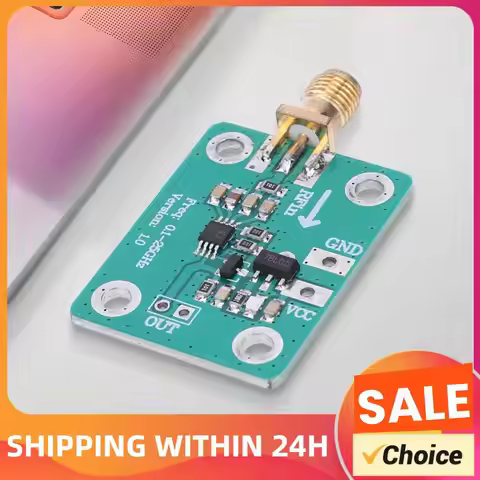 AD8313 RF Signal Power Meter -72dBm -2dBm 0.1-2.5GHz Logarithmic Detector 7-15V Radio Frequency Dete