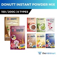 Donutt Collagen Fiber Drink 150g-200g Coffee Cocoa Green Tea Nutritious & Healthy Blend