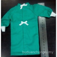 1/6 Soldier Surgical Suit Doctor Jacket Medical Coat Jumpsuit Suitable for 40cm Body Anti-epidemic S