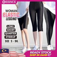 🇲🇾 DESINCE Women Elastic Pants Black Short Quarter Long Inner Pants Yoga Exercise Tight Plus Size Se