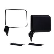 กระจกมองข้าง สีดำ 1 คู่ ซ้าย-ขวา โตโยต้า แลนด์ครุยเซอร์ ปี 2503 - 2563 TOYOTA LAND CRUISER J40