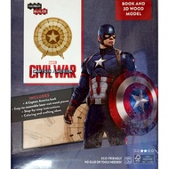 Incredibuilds : Marvel's Captain America : Civil War 3d Wood Model