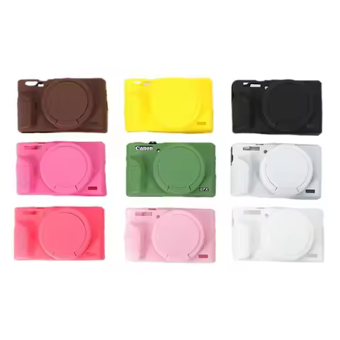 For Canon G7XIII G7X3 Silicone Case Camera Body Cover Protective Casing for Canon Powershot G7X Mark
