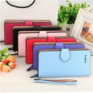 BAELLERRY [X00 X831] Women Wallet Long Style FOLD Wallet Cellphone Can Fit 🌷 Original Baellerry 100% Authentic Hasp Zipper Purse Multiple Holder Card Holder 🌷 Casual Use Female Wallet Note Compartment Murang Wallet Pambabae Top Quality Material