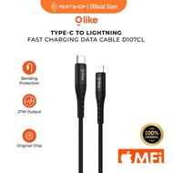 IPHONE OLIKE D107CL MFI Type-C to Data Charger Cable 27W Fast Charge PDiphone