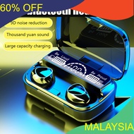 MALAYSIA..... M10 HeadphoneTWS Earphone Bluetooth With Microphone For iPhone Wireless Earbud HIFI Wa
