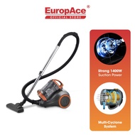 EuropAce Canister Vacuum With HEPA Filter
