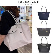 [ LONGCHAMP seller ] 100% original longchamp official store bag Tote Bags L1899 large bag L2605 medium package 70th Anniversary Edition Nylon bag lady Bags long champ 1010