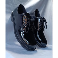 Shiny Men's Pdh Shoes, TNI POLRI Security Service Shoes