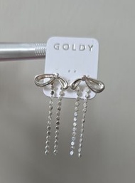 日本飾物品牌Goldy蝴蝶結ribbon耳環耳針Pierce