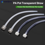 NOBELJIAOO 20cm Pressure Washer PA Foam Cannon Suction Tube Thickened Silicone Hose with Built-in Fi