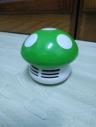小型桌上吸塵器(綠色蘑菇)