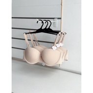 Horizontal cup bra with removable straps, slight lift 6ixty8ight