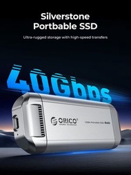 奧睿科 - ORICO USB 4.0 2TB 外置 便攜式 SSD - 銀石系列 原裝行貨 五年保用 [R40-2TB]