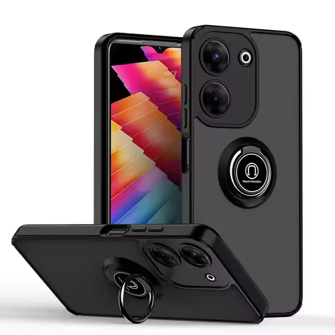 Rotatable bracket Phone case for Tecno Camon 20 Pro 19 Pro 18P 18T 18 TECNO POVA 5 4 Pro 3 Pova 2 Ne