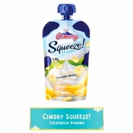 Cimory Squeeze Yogurt Banana 120gr Minuman Yogurt Krim