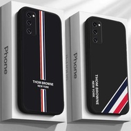 Samsung S20 / S20 Plus / S20+ flexible silicone case with masculine fashion print