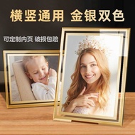 A4 Photo Frame Swing Table Crystal Photo Frame A5 Certificate Photo Frame Authorized Display Frame C