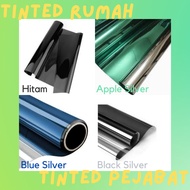 Tinted UV Hitam / Apple Silver(Hijau) / Blue Silver(Biru) / Black Silver Rumah / Tinted Sliding Door