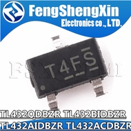 10pcs TL432QDBZR T4Q TL432BIDBZR T4F TL432AIDBZR T4A TL432ACDBZR T4B SOT23 Chips