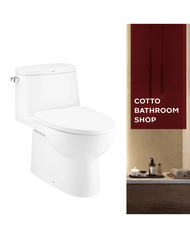 COTTO สุขภัณฑ์แบบชิ้นเดียว รุ่น C1142 Priz II 6L