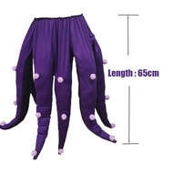 Adult Little Mermaid Ursula Cosplay Long Octopus Tentacles Female Sea Witch Costume For Halloween Pu