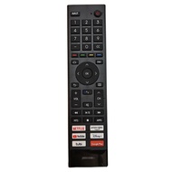 The remote control suitable for Hisense smart TV ERF3F80H is Hisense LED voice TV 75A66FUA 65A53FUA.