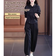 Hooded Sweatshirt & Harlem Pants Set - Casual Sportswear for Women