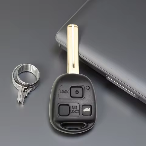 Okey Remote Car Key FOB HYQ1512V 315Mhz 4C/4D68 Chip Short Blade For Lexus IS300 GS300 GS430 GX470 L