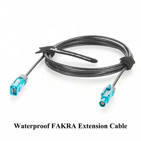 Waterproof FAKRA RF Coaxial Extension Cable, Rosenberger FAKRA Vehicle GPS Antenna Extension Cable 5