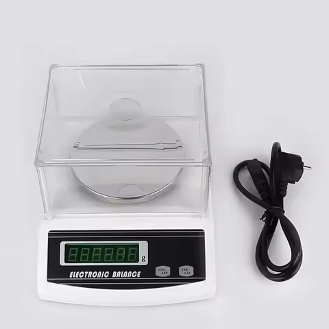 0.001g Precise Analytical Electronic Scale 1mg 200G Digital Lab Counting Weight Balance Windshield J