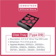 Synology Disk Tray (Type D9) For DS1522+ DS1520+ DS1019+ DS923+ DS920+ DS723+ DS720+ DS423+ DS420+