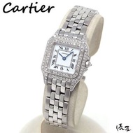 Cartier Panthère SM Diamond Bezel Pole 女士手錶