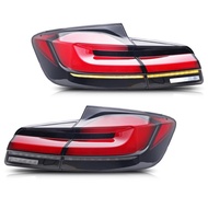 LED Tail Lights for BMW 5-Series F10 M5 2011-2016 Dynamic Animation Sequential Turn Signal Rear Lamp