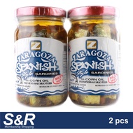 ♞,♘Zaragoza Spanish Style Sardines in Corn Oil 2 x 220g