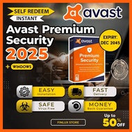 [SELF REDEEM] EXP 2045 (20 Years) Avast Antivirus Premium Security 2025 v25.3 (All-In-One) Latest Fo