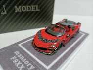 MJ 1 64 Ferrari Modified Convertible Supercar Model Mansory Ferrari F9XX Red