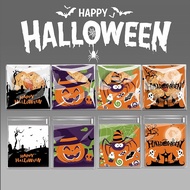 AiGooTan - HALLOWEEN COOKIES PLASTIC 10x10 CM - Halowin HALLOWEEN Medan Snack Cookie Packing Bag