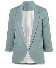 2019spring women candy color short casual jacket coat blazer