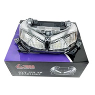 YAMAHA NVX155 V2 V3 HEAD LAMP LED & TAIL LAMP STANDARD COLOUR CLEAR NVX LAMPU BESAR DEPAN BODY COVER