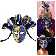 SJM Mardi Gras  Masquerade  Jester  Venetians  Carnivals  Halloween Costume  for Men and Women