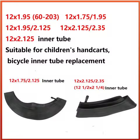 New and Multiple Models 12x1.95 12x1.75/2.125 12X2.125/2.35 12 1/2X2 1/4 Inner for Children's Stroll