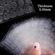 25 Sheets/600Pcs Double Side Nail Glue Sticker Adhesive Tabs for Fake Nails Supre Sticky Waterproof 