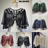 WLEARE Shawl Beaded Fashion 1920s Wedding Sequin Deco